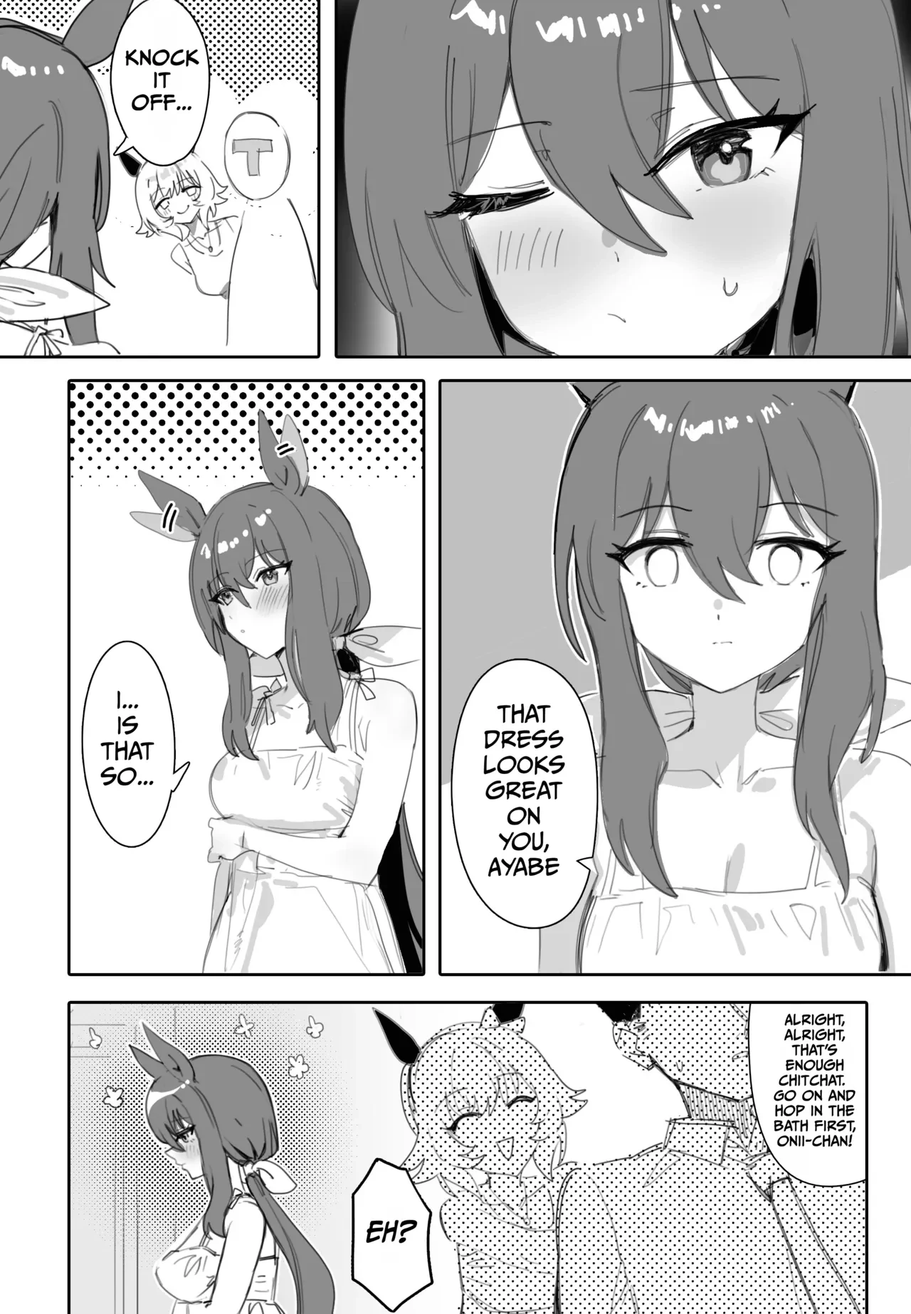 Trainer-san, Onii-chan, Won't You Join Us In The Bath? — page 3