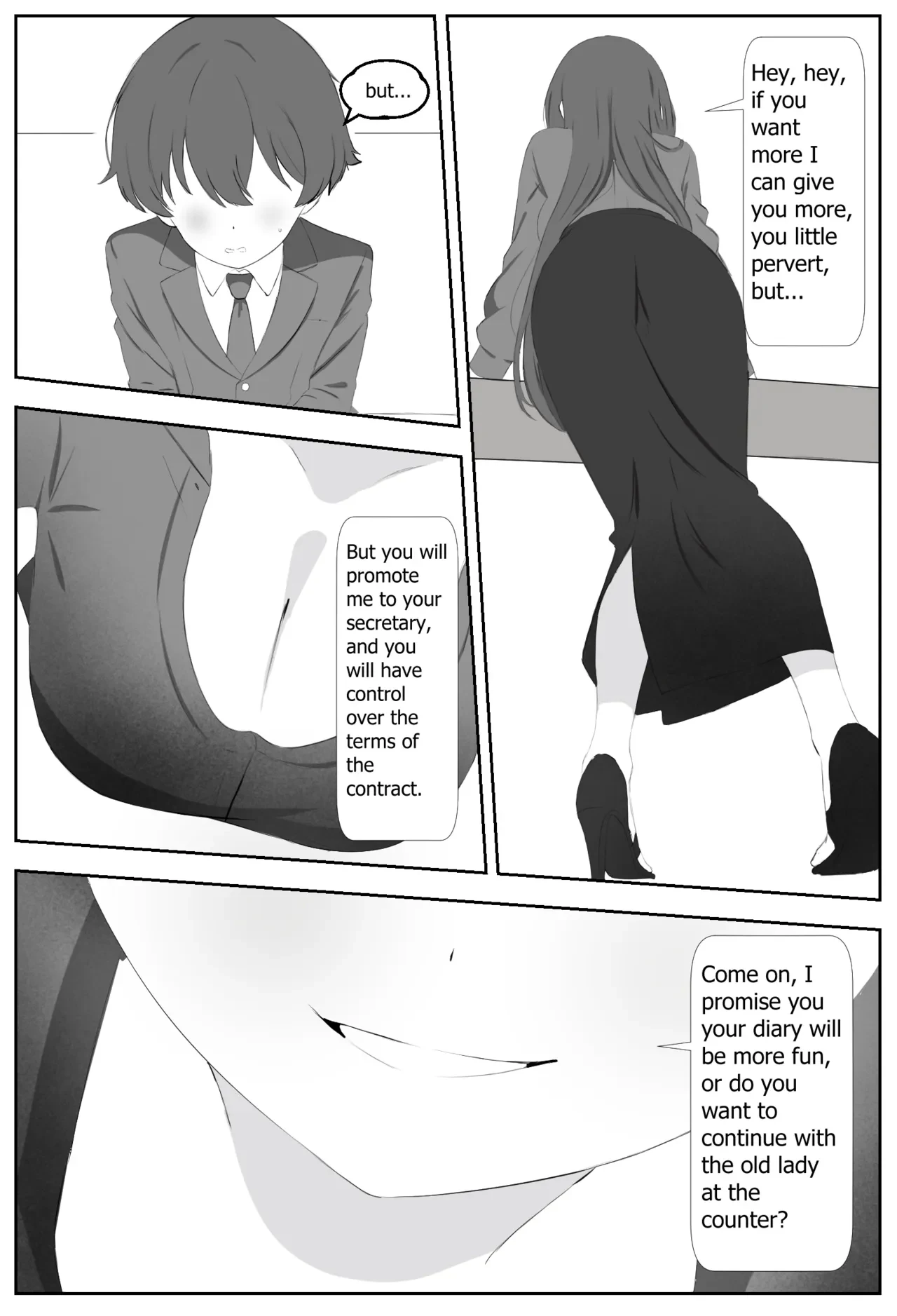 A Young Boss with a Foot Fetish — page 11