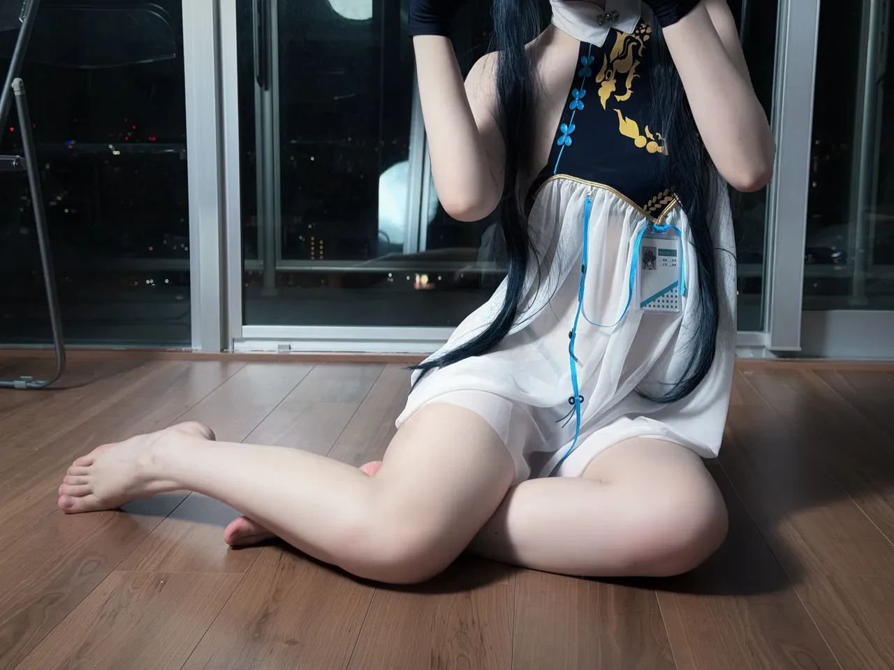 youmeko-kisaki see through dress with thongs — page 2