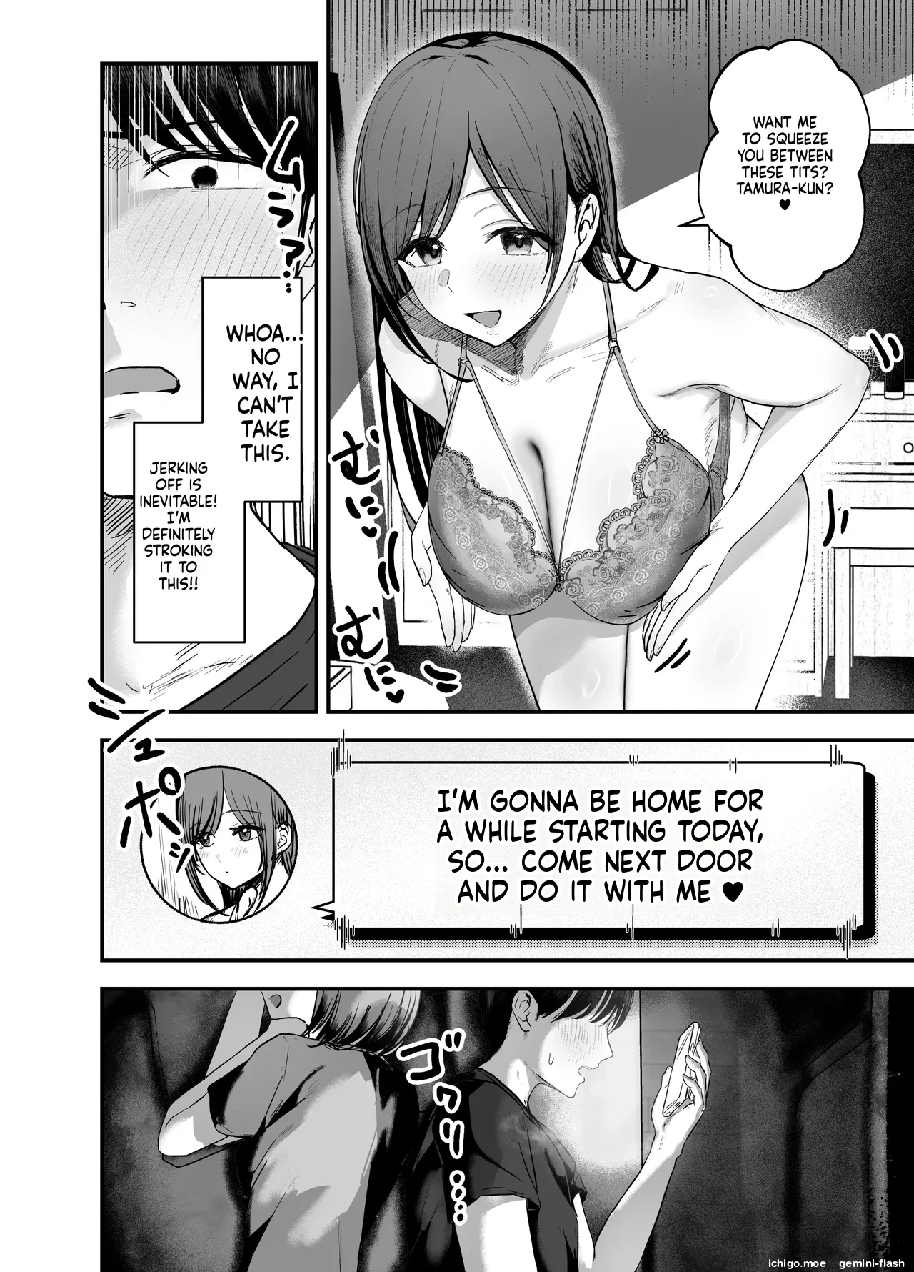 "Omae ga Futta InCha Onna, Ima ja Followers Hyakuman-nin Goe no Bakunyuu Gravure Idol dazo? w" 3 —Kanojo no Iru Ore o Muchimuchi Bakunyuu Body de Yuuwaku shite kite Gyaku NTR — page 11