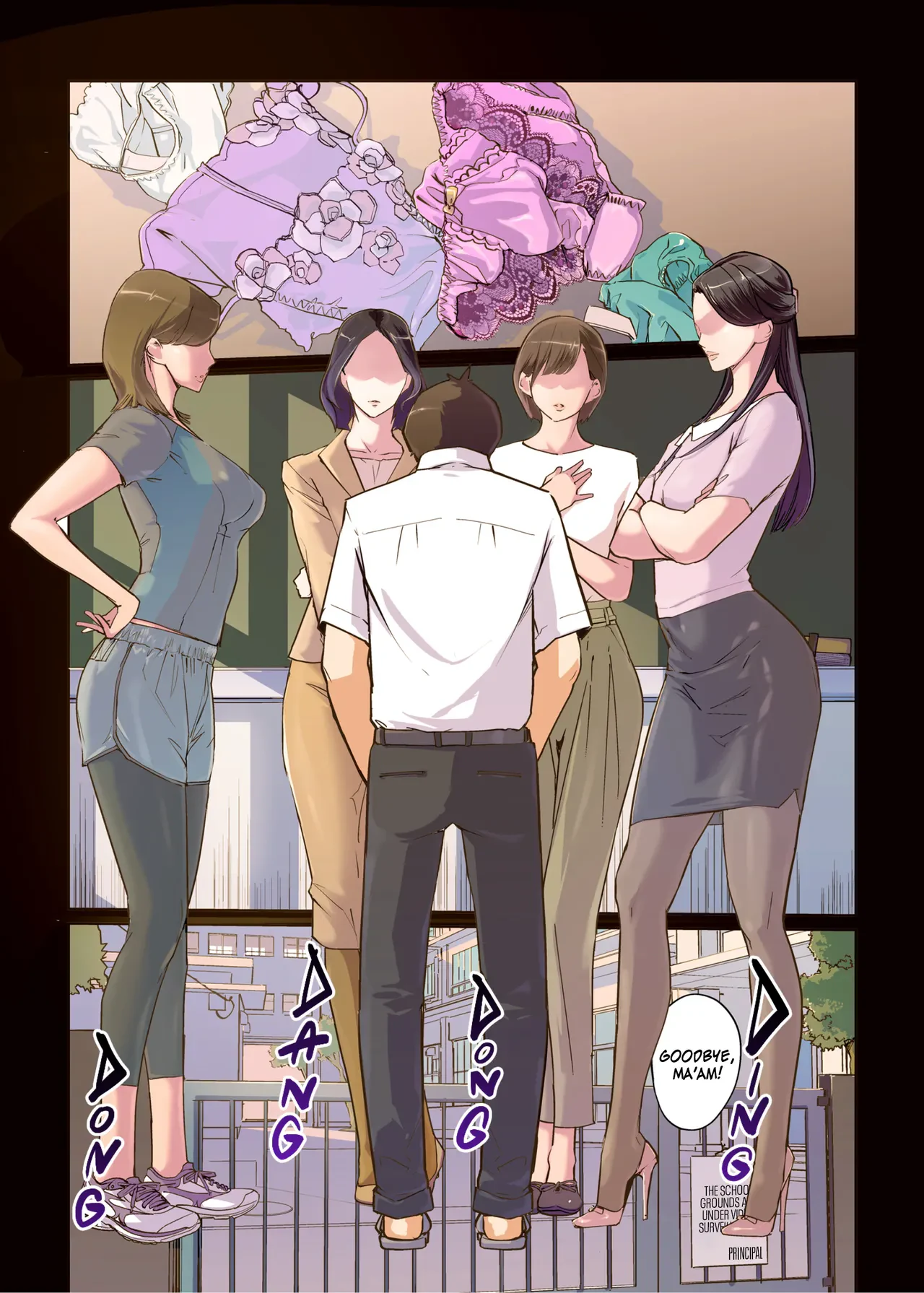 Erotic Fight Between Four Monster Female Teachers — page 3