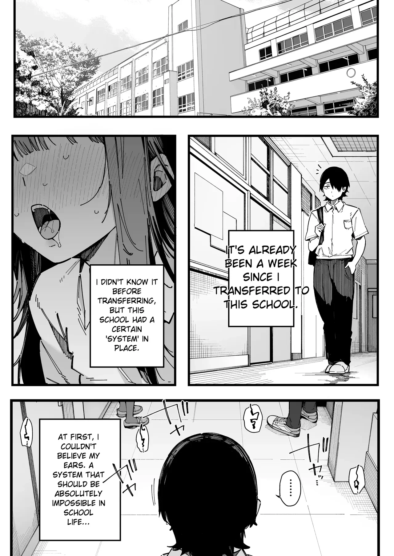 A story about how I ended up being in charge of satisfying the sexual desires of the female students at my new school. — page 2