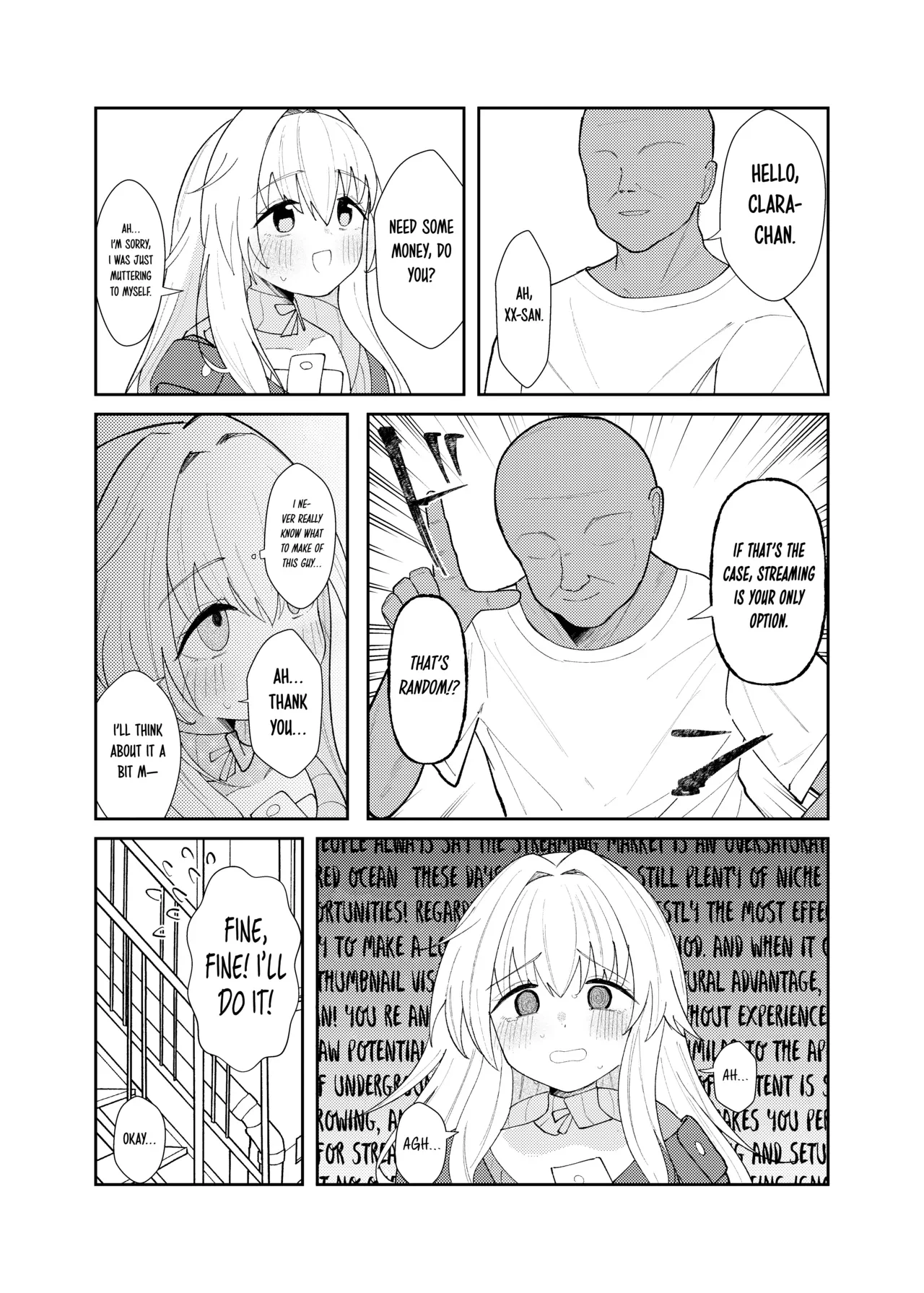 Clara-chan no Kawaisa o Zen Ginga ni Wakaraseru Hon — page 3