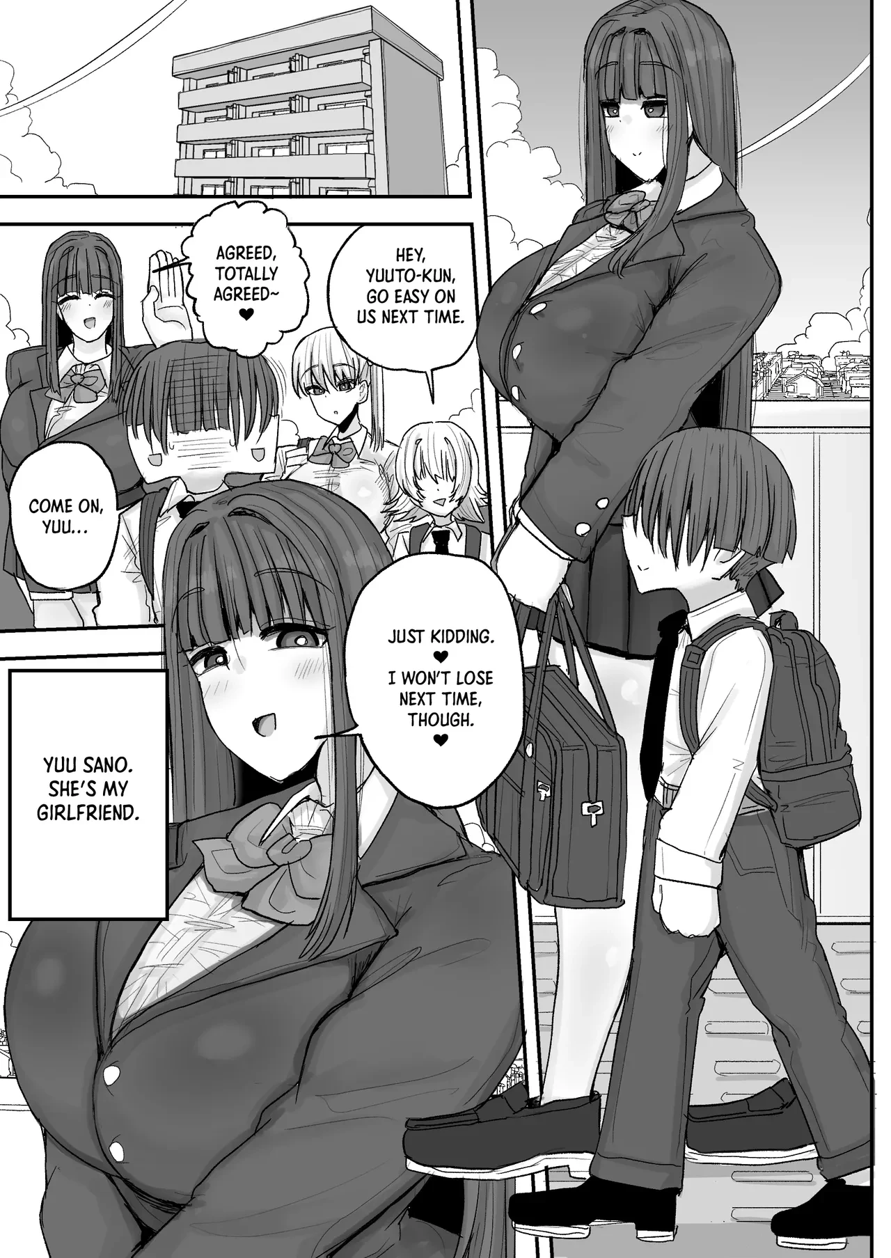 Boku no kanojo wa ue no kai no tsuyo osu ni bokobokoni sa rete NTR re chaimashita｜Taken by the Stud Upstairs: How My Girlfriend Got Stolen — page 2