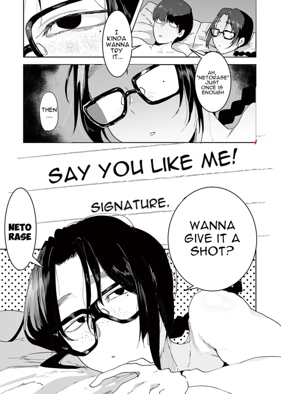 You can't say i like you