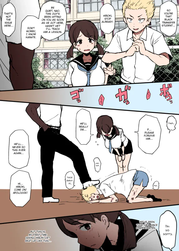 Kokujin no Tenkousei NTR ru Chapters 1-6 part 1 Plus Bonus chapter: Stolen Mother’s Breasts
