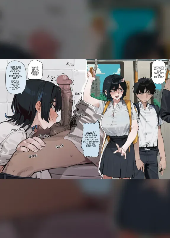 Tomboy Friend Good at Sucking