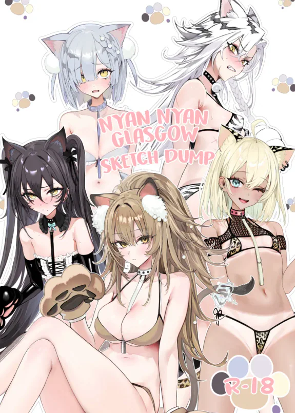 Nyan-Nyan Glasgow Naughty Doodles