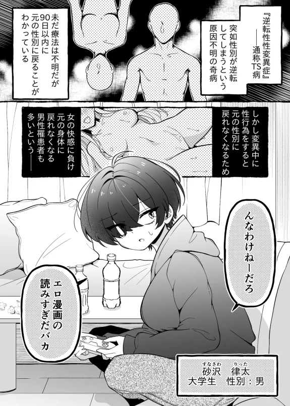 TSした俺が女に堕ちる90日