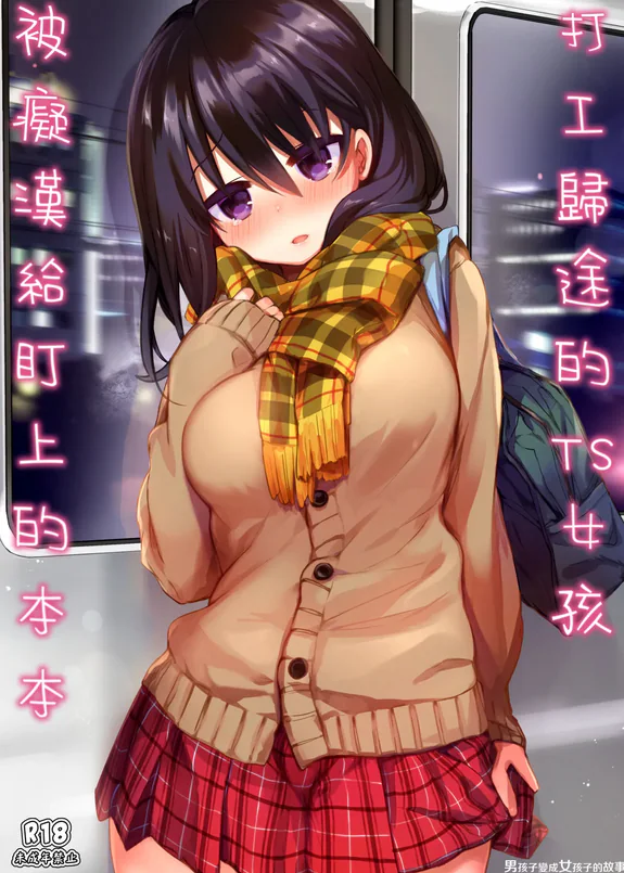 打工歸途的TS女孩被癡漢給盯上的本本