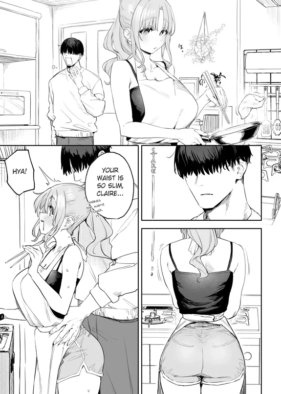 Manga about Claire-san Weak Pussy